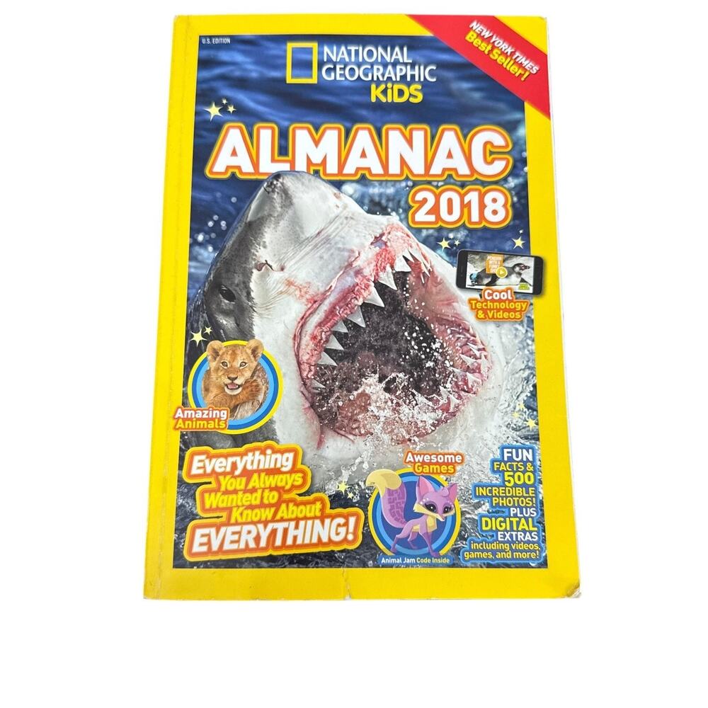 NATIONAL GEOGRAPHIC KIDS ALMANAC , National Geographic Kids